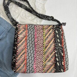 Demdaco your journey multicolor shoulder bag